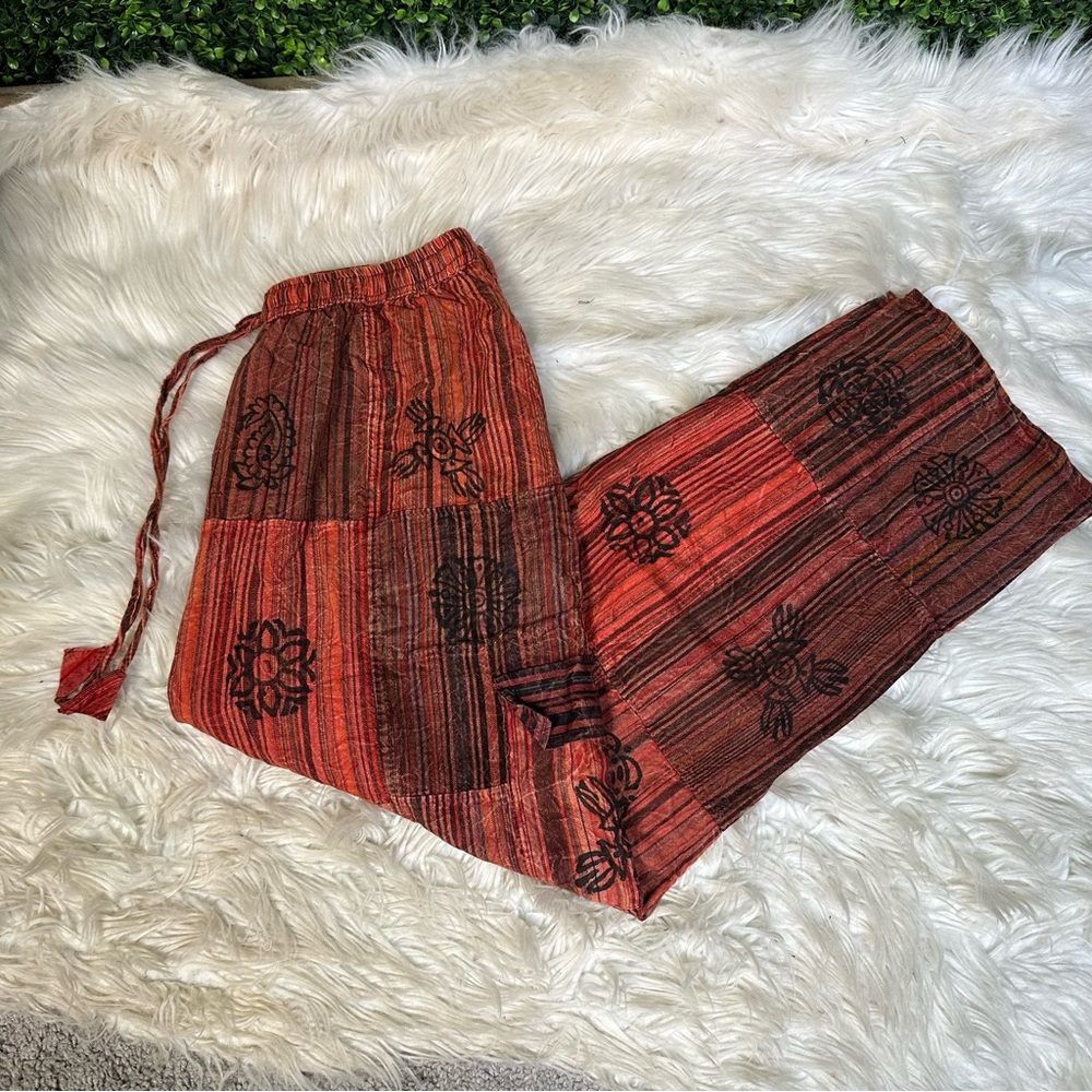 Nwt Kantha‎ Patterned Pants unisex one size - Picture 11 of 11